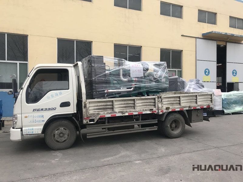 楊先生訂購的一臺標配型100GF柴油發電機組在3.14號發往湖南岳陽