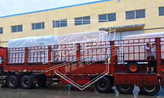 華全400kw玉柴靜音型發電機組發往河南鄭州