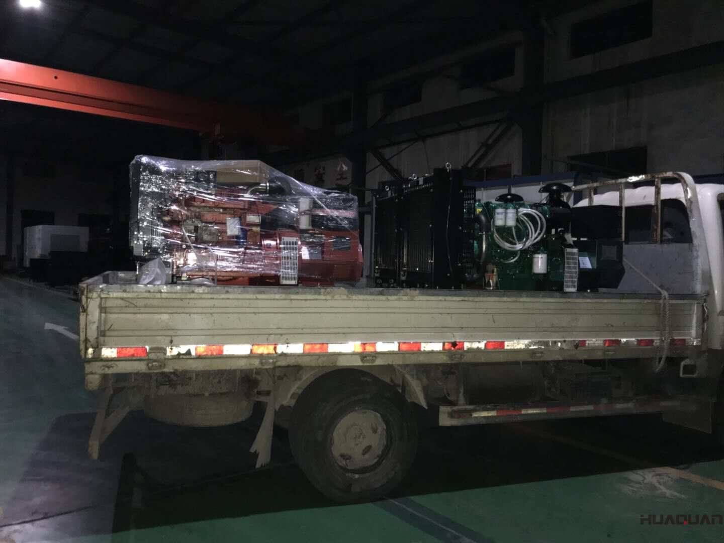 9月12日一臺30kw標配型柴油發電機組發往安徽