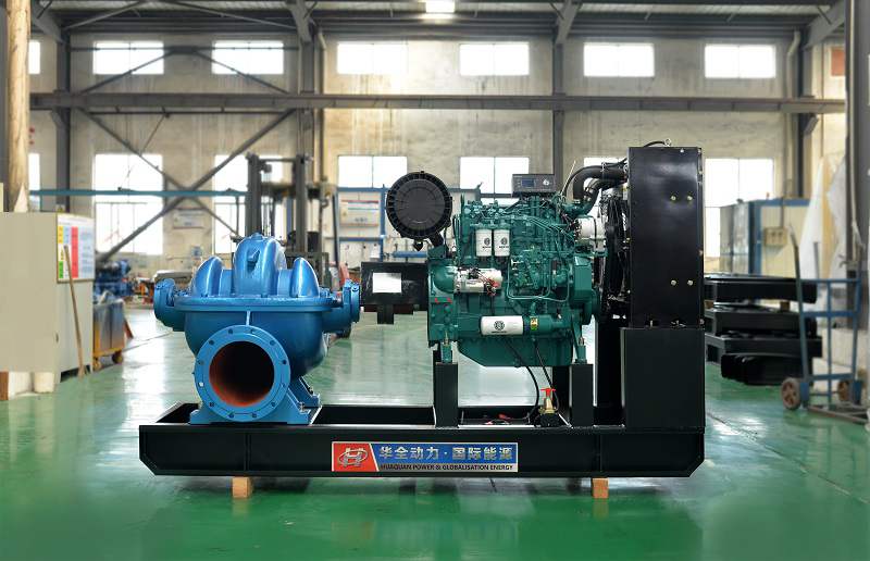 4月7日，一臺100kw標配水泵機組從華全動力發往江西省