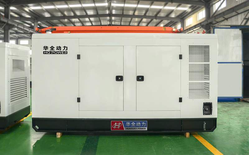 華全動力一臺200kw靜音箱發電機組4月24日發往山東