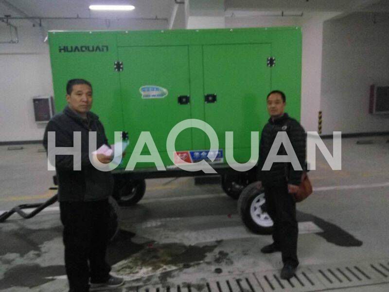 老撾650kW移動式發電機組電站項目