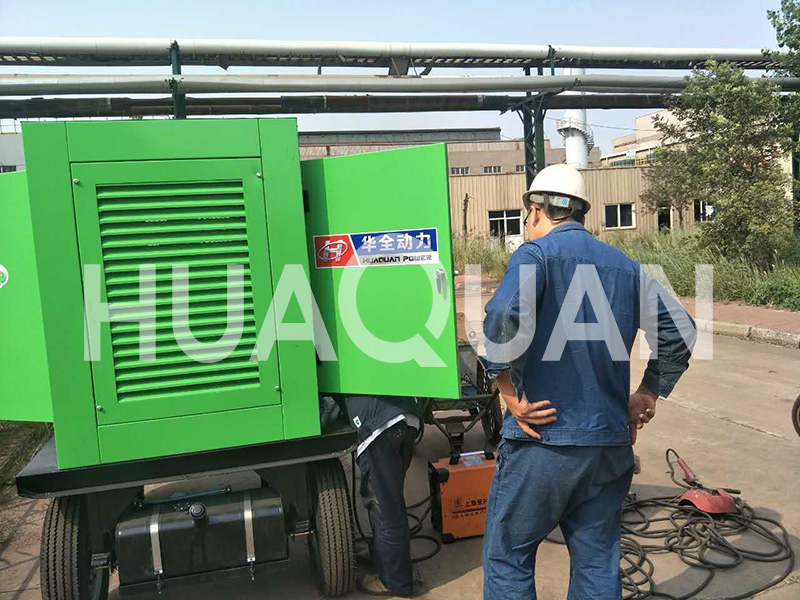 韓國首爾600kW移動式發(fā)電機(jī)組電站