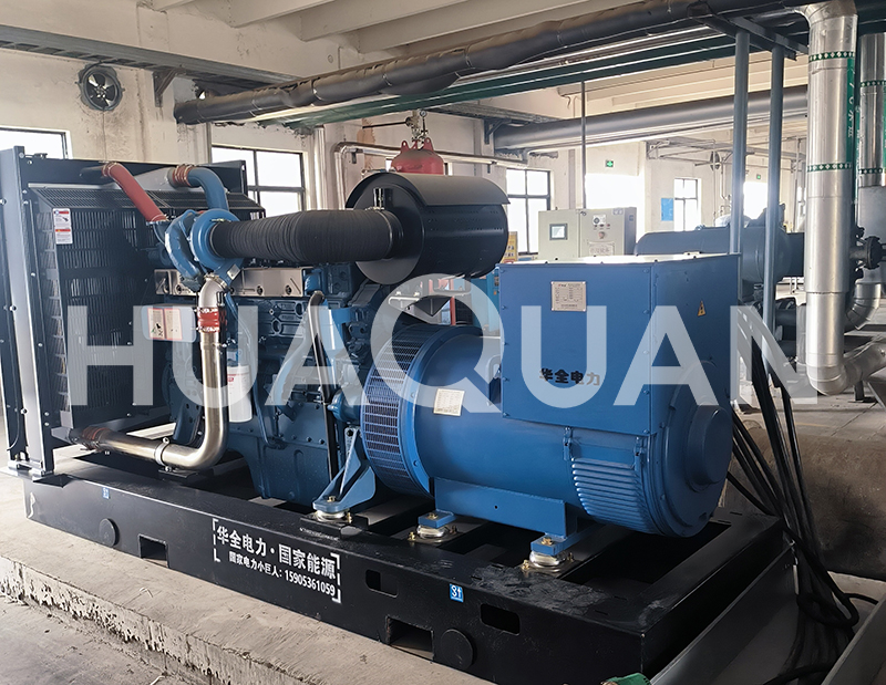 山西大同某部隊550kW發(fā)電機組電站項目